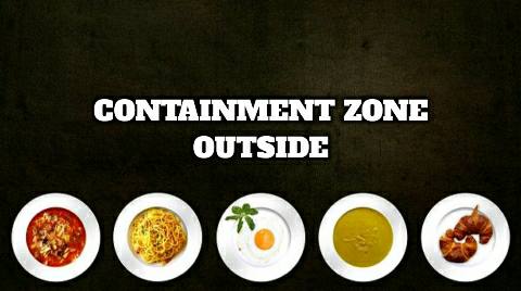 Home delivery facility to be provided by restaurants outside the Containment Zone