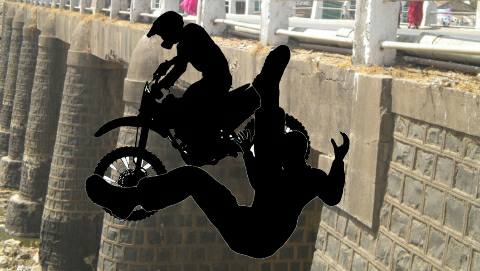 भोजपुर में पुल के नीचे गिरी अनियंत्रित बाइक- एक की मौत-दूसरा घायल
