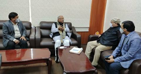 East Central Railway General Manager met Deputy CM