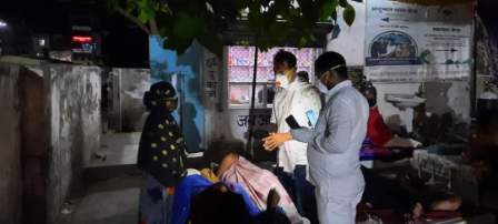 Manoj Manzil-अगिआंव विधायक मनोज मंजिल रात में पहुंचे आरा सदर अस्पताल