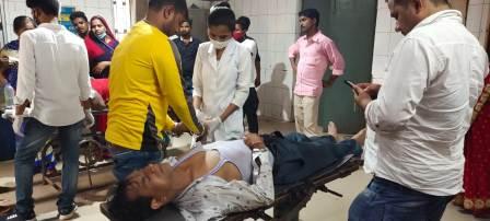 Corona Vaccination Center - Data Operator Laxmi Bhushan Sinha's health deteriorated