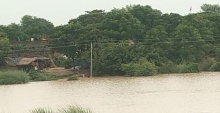 Flood water entered many villages of Diyaranchal