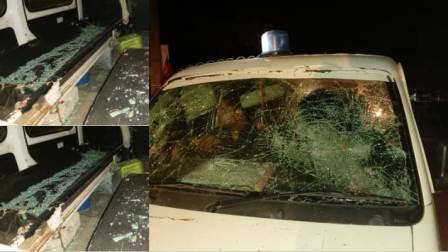 Sonu Paswan shot dead near Jagjivan Halt - Ambulance vandalized after road jam on Ara-Buxar main road Paswan Chowk in protest