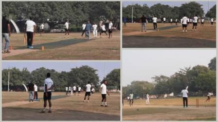 SP XI team won in cricket match