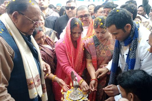 Indu Devi Mayor Arrah-पदभार ग्रहण: भावुक हुई महापौर इंदु देवी,आरा की जनता को किया प्रणाम