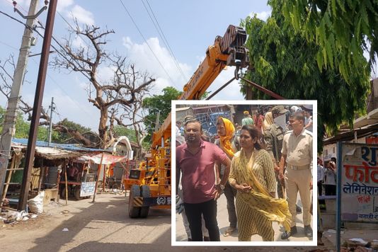 People said bulldozer madam - अतिक्रमण हटाने वाली सीओ को शाहपुर के लोगों ने कहा बुलडोजर मैडम