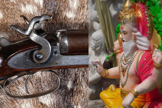 Vishwakarma Puja - Jamuaon firing - विश्वकर्मा पूजा: शस्त्र पूजन के दौरान चली गोली, पैक्स अध्यक्ष की भतीजी घायल