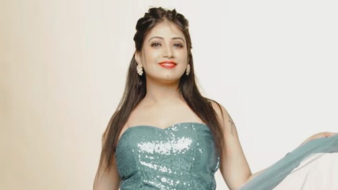 Bhojpuri actress Amrita Pandey -