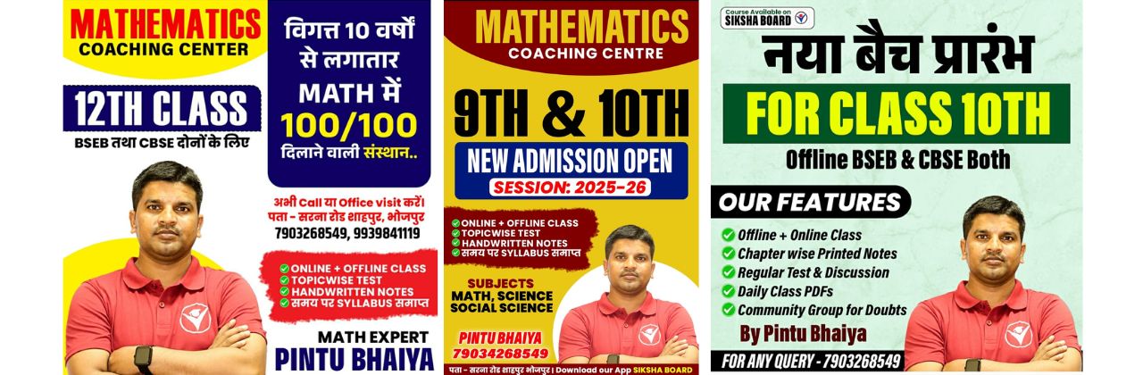 Mathematics Coching shahpur