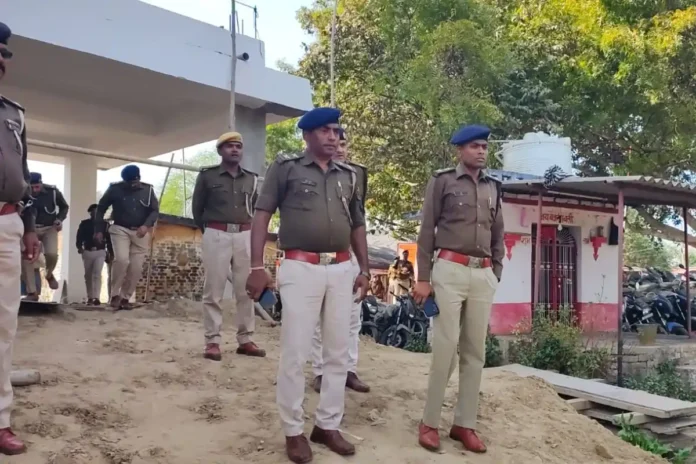 Khwaspur police station - एसपी ने ख्वासपुर थाना के नवनिर्मित भवन का किया निरीक्षण