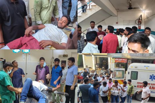 Registry Office Piro - पीरो रजिस्ट्री कार्यालय के पास जमीन के विवाद में फायरिंग, सात जख्मी