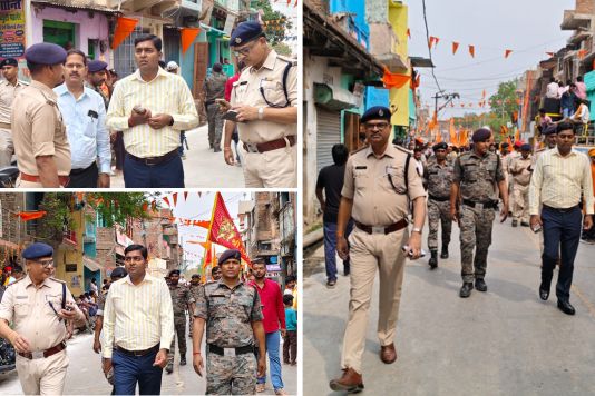 शाहपुर में प्रशासनिक व्यवस्था रही पूरी तरह चुस्त-दुरुस्त