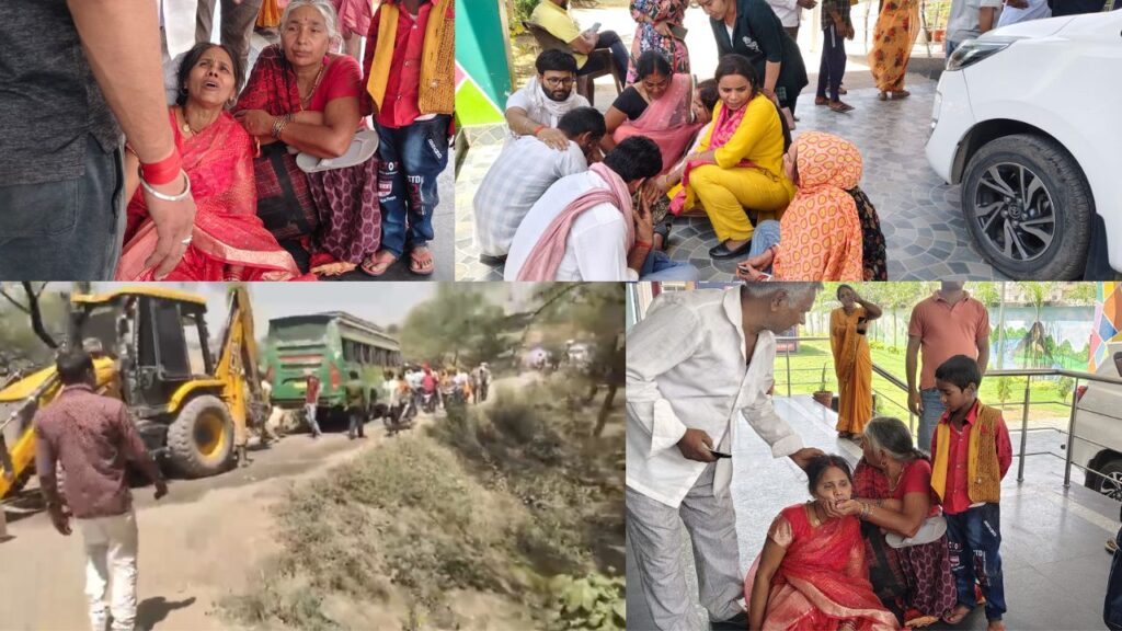 Bhojpur, Bihar – Bus runs over six people, including five women; one dead.