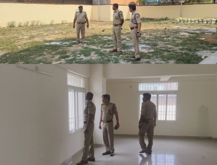 Traffic Police Station Building — Bhojpur SP Conducts Inspection