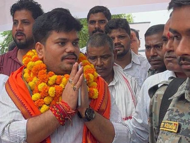 Shahpur MLA Rakesh Ranjan Ojha Shahpur MLA Rakesh Ranjan Ojha