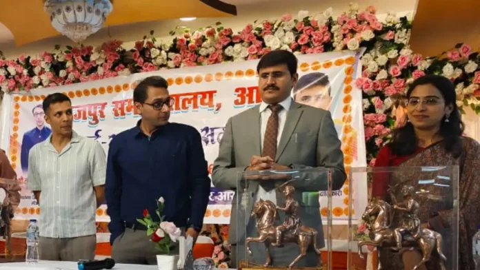 DM of Bhojpur - भोजपुर के निवर्तमान DM को विदाई और नए डीएम का स्वागत।