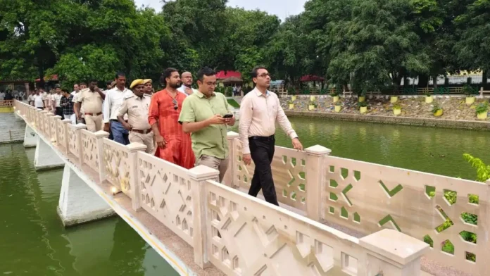 Ara's historic Veer Kunwar Singh Park is open to the general public.