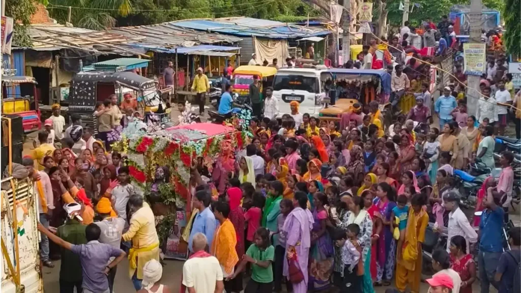 Lord Shri Krishna Processions in Shahpur Lord Shri Krishna Processions in Shahpur