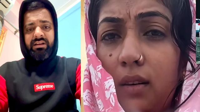Chandan and his wife Chandni Singh – video goes viral