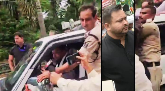 पटना में SIR के विरोध में महागठबंधन का प्रदर्शन, तेजस्वी यादव और मुकेश सहनी हिरासत में Mahagathbandhan protests against SIR in Patna; Tejashwi Yadav and Mukesh Sahani detained.